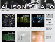 Tablet Screenshot of alisonshalo.com